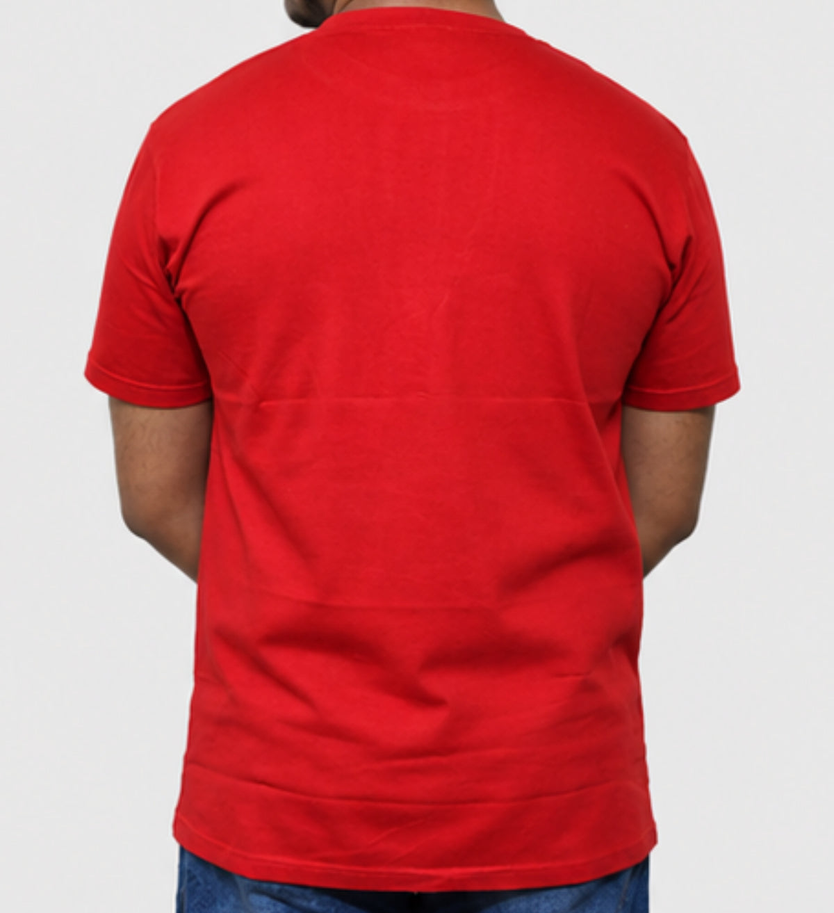 Premium Red Regular Fit Cotton T-Shirt for Men & Women | 180 GSM Bio Washed Casual T-Shirt