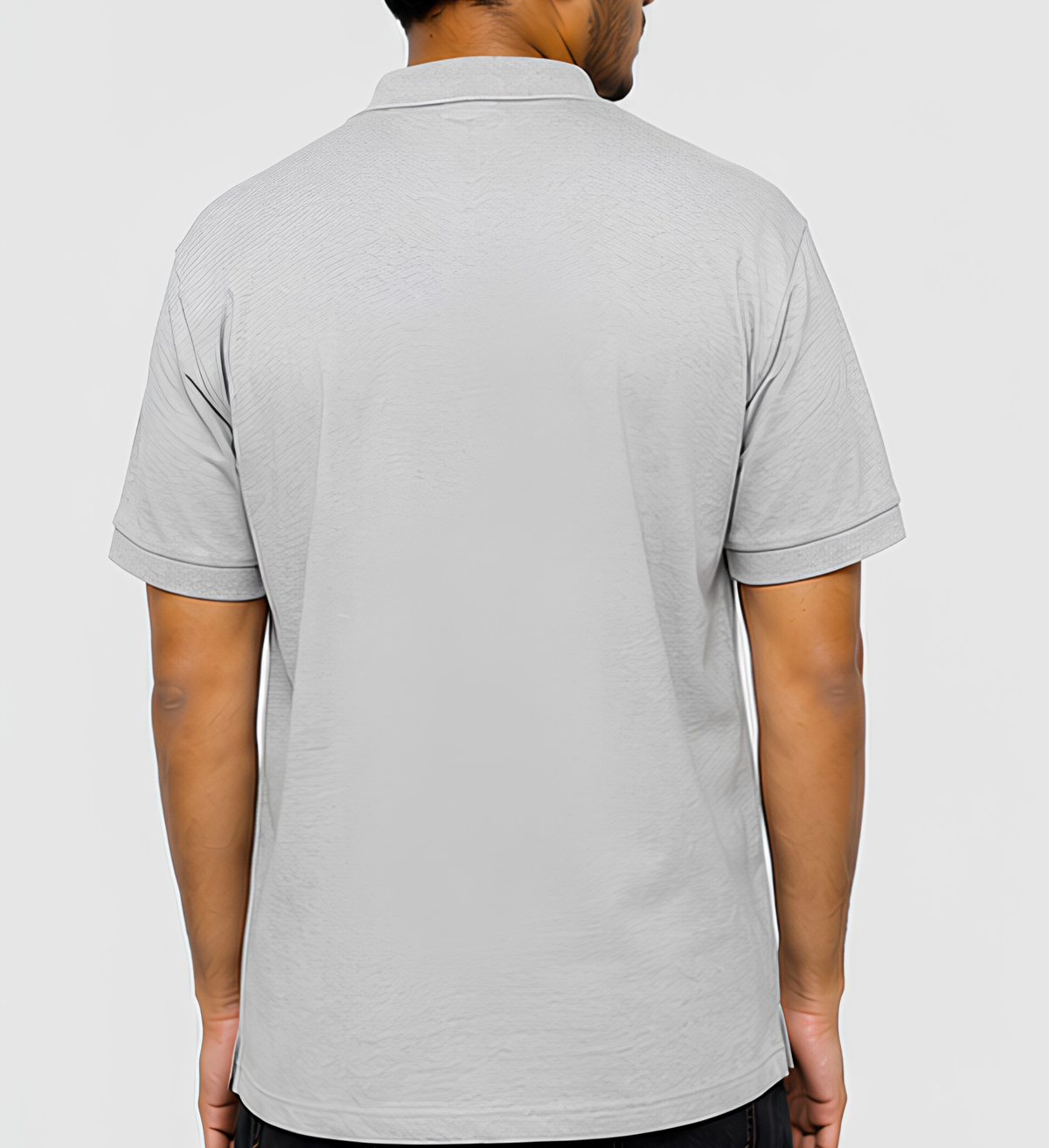 Premium Gray Polo Collar T-Shirt | 210 GSM Cotton Casual & Office Wear Polo T-Shirt